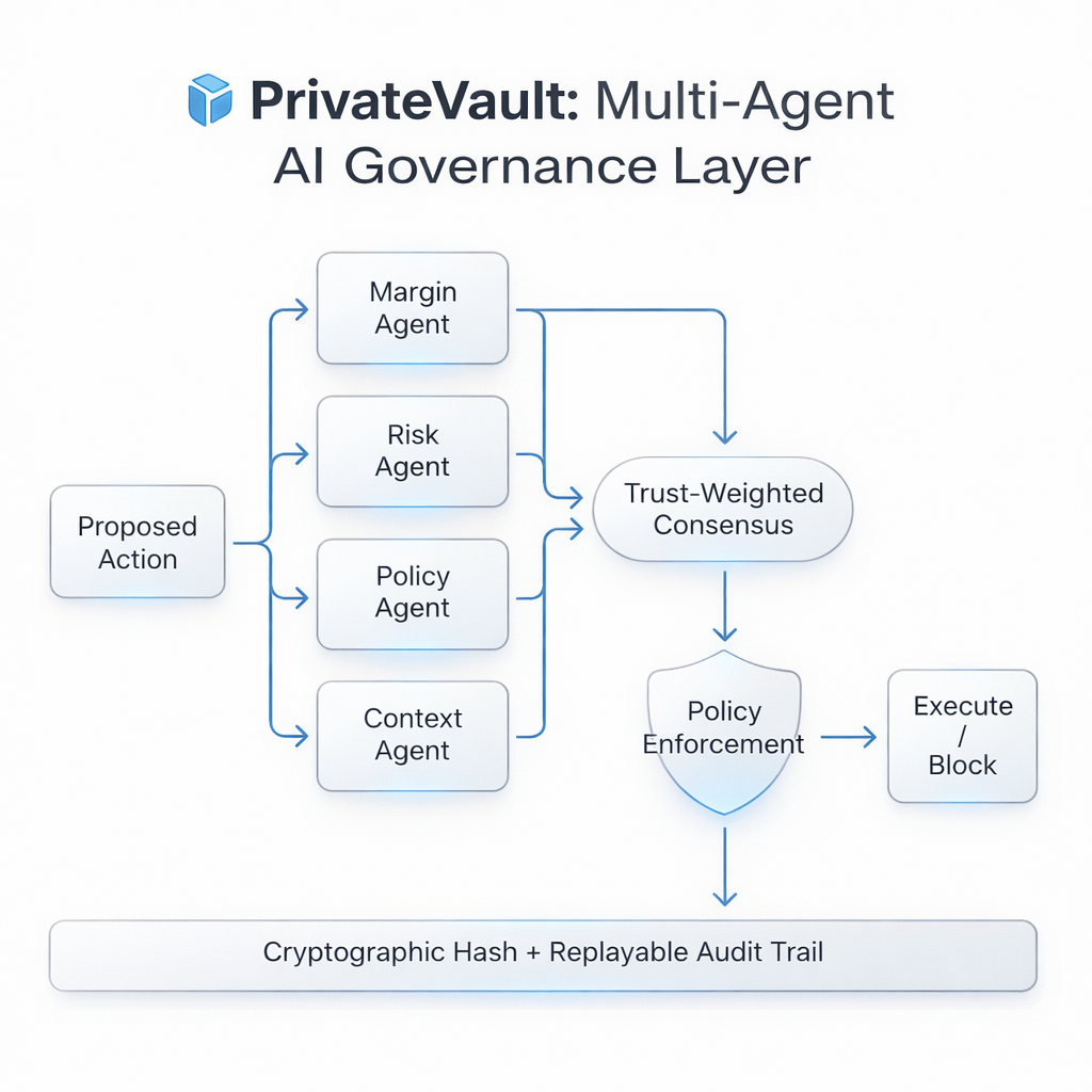 PrivateVault Architecture (Light)